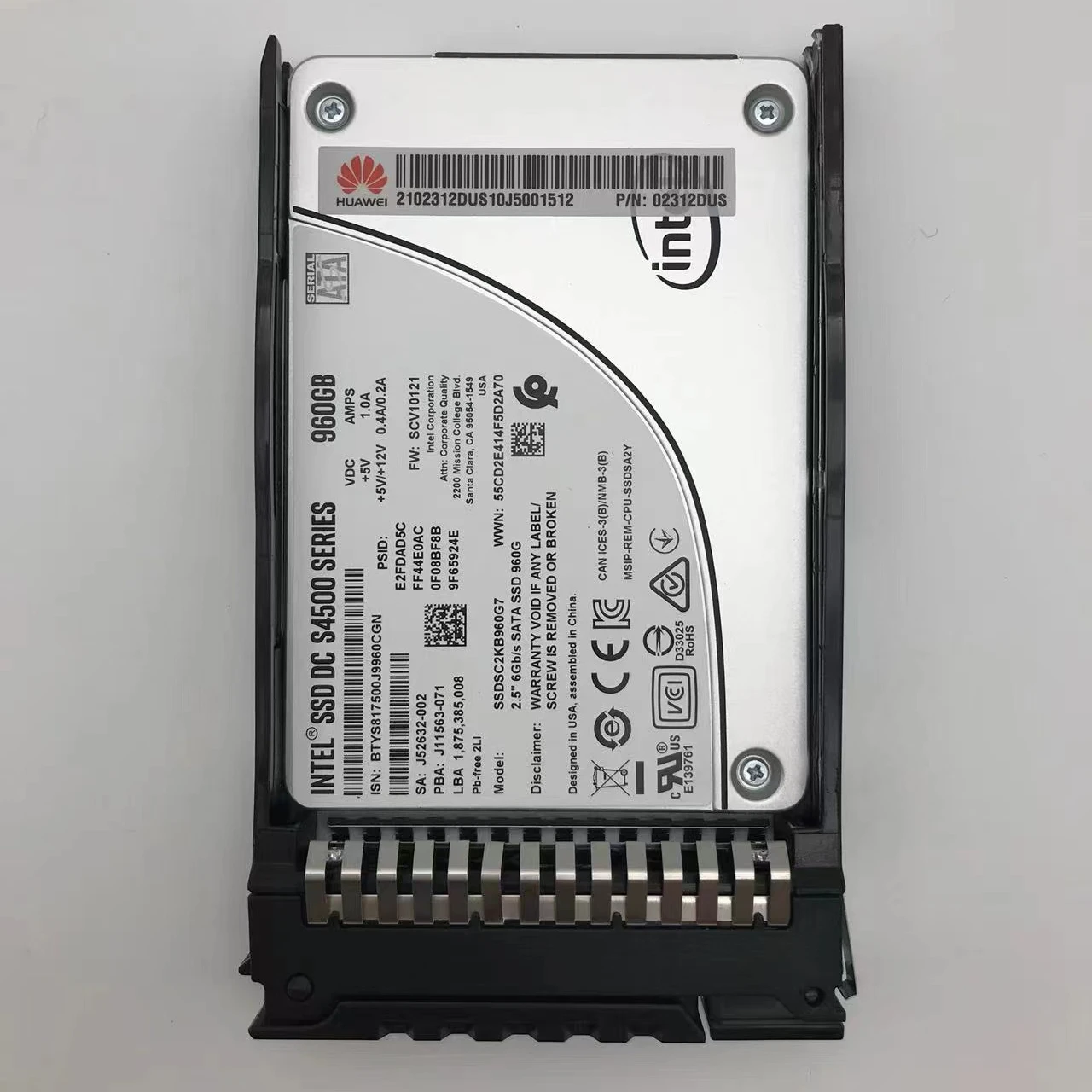 Intel SSDSC2KB960G7 960GB SSD for Server Performance