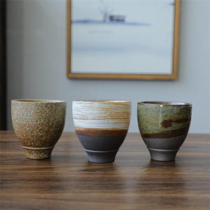 משובח יפני משובח תה קדרות תה קדרות עם עיצוב פרחוני 200 מ "ל קיבולת בודדת לקפה הדפסה להתאמה אישית - Product Image 4