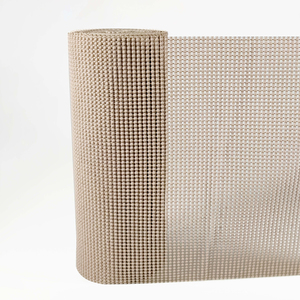 Non-Slip PVC Foam Rug Grip <b>Pad</b> Underlay <b>Cushioned</b> Stain Resistant 30x200cm 3-5mm Thickness Customized Color Machine Made Home - Product Image 1