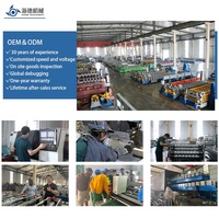 Machine de formage à froid pour profilés métalliques légers (CD/UD/UW/CW) pour cloisons sèches, machine de profilage de profilés en C, machine de formage à froid de profilés en acier avec moteur PLC
