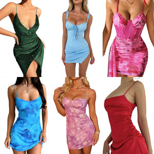 Used Clothing Brand New Mix Bales <b>Clothes</b> Women New Arrival Women Tops Floral Embroidery Lace Cotton Mini Dress Stock - Product Image 5