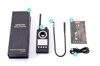 Détecteur de dispositifs d'écoute K68, scanner de caméra, détecteur de bug de réseau GSM, traceur GPS portable pour voiture, détecteur de bug caché anti-espionnage, détecteur RF