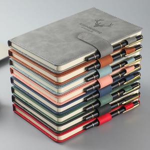 Cuaderno de Tapa Dura de Cuero PU que Cambia de Color A5, Cuatro Colores, Logotipo Personalizado, Cuaderno de Negocios, Diseño Personalizado con Motivos Animales - Product Image 4