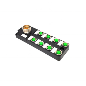 Caja de Distribución Inteligente bibo SVLEC IP67 M12 NPN PNP de 8 Vías con Conector M23 - Product Image 1