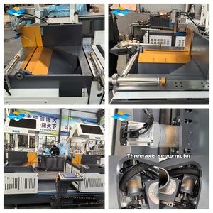 Scie à double tête CNC de qualité industrielle pour la découpe ultra-longue de profilés de murs-rideaux - Product Image 2