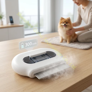 Peine Pulverizador Antipulgas para Mascotas OEM 2026 Últimos Modelos para Gatos y Perros, Impermeable IPX6, Recargable, Ecológico, Accesorios para Perros - Product Image 5