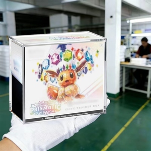 Boîtier Acrylique Moderne d'Usine Directe pour Cartes TCG ETB Elite Trainer Box, avec Couvercles Magnétiques, Étui Protecteur <span class=keywords><strong>en</strong></span> Acrylique pour Cadeau - Product Image 1