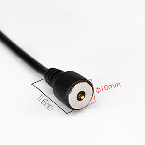 Cable Magnético Personalizado <span class=keywords><strong>de</strong></span> 10 mm con Conector Pogo Pin, Cable Eléctrico Magnético <span class=keywords><strong>de</strong></span> Alta Resistencia Tipo Redondo <span class=keywords><strong>de</strong></span> 2 Pines Pogo Pin - Product Image 5