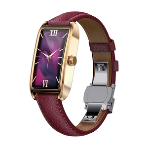 2025 nouveau Dora T dames Smartwatches AMOLED écran Vintage montre-bracelet en cuir IP68 étanche femme santé montre intelligente pour les femmes - Product Image 5