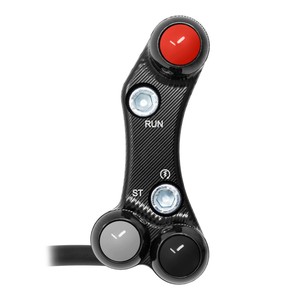 Interrupteur de guidon droit pour Kawasaki Ninja ZX-10R (trous décalés) - Product Image 1