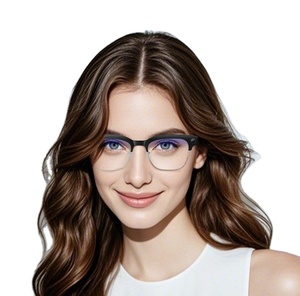 Lunettes intelligentes, monture noire, plastique titane, unisexe, anti-lumière bleue, lunettes de lecture - Product Image 1