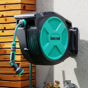 Dévidoir de <span class=keywords><strong>tuyau</strong></span> d'arrosage personnalisé en PP, PVC, ABS pour machines de lavage de voitures, dévidoir pivotant SG65, montage de <span class=keywords><strong>tuyau</strong></span> télescopique pour jardin - Product Image 5