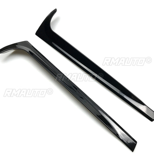 2 Piezas Alerones Laterales Traseros Brillantes Tipo Canard Splitter para VW Polo MK5 2011-2017/MK6 2018 2019 + Accesorios de Estilo Automotriz - Product Image 3