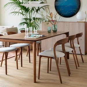 Chaise de salle à manger moderne pivotante et pliable en bois massif pour hôtels, restaurants et cuisines, mobilier de maison - Product Image 5