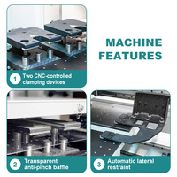 Machine de perçage et de fraisage CNC six faces pour portes de meubles et panneaux en bois