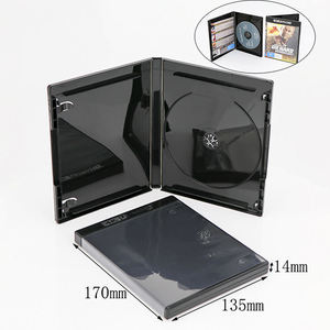 Custom PP Plastic DVD Case Multi Disc <b>Storage</b> <b>Box</b> for Car CD VCD Wedding Record Transparent Cover Insert - Product Image 3