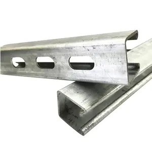 Altri 10 12 ft in acciaio inox c sezione rail hdg unistrut canali tetto in acciaio truss zincato in acciaio c canale in alluminio