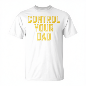 Camiseta Control Your Dad para regalo del Día del Padre, ropa informal para hombre - Product Image 2