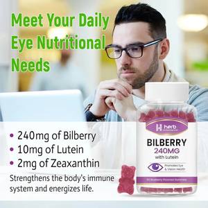 Gomitas de Luteína con Vitamina C de Marca Privada ODM/OEM, Suplemento para el Cuidado de la Salud Ocular - Product Image 4