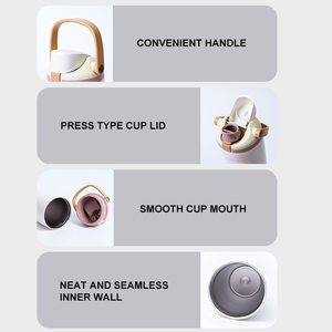 Bouteille d'eau isotherme 2-en-1 personnalisée de 30 oz avec couvercle à bec verseur, compatible porte-gobelet, avec poignée de transport en acier inoxydable - Product Image 3