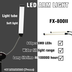 Offre Spéciale <span class=keywords><strong>FX</strong></span>-800 50w cils extension lumière 3200-5500K led éclairage d'appoint pour photographique studio <span class=keywords><strong>maquillage</strong></span> En Direct - Product Image 5