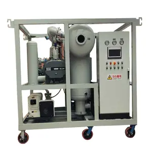 Máquina de tratamiento de aceite aislante de 10000LPH, sistema de filtración, purificador de aceite, transformador usado, HZLY-167A