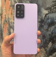 RTS Note11pro 11pro + Couverture arrière de téléphone portable pour Xiaomi Redmi Note11pro Note11pro + Couvercle de batterie en verre Adaptation originale