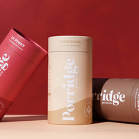 Complément alimentaire écologique Capsules de collagène Tube en carton Emballage hermétique Tube en papier vide pour complément alimentaire
