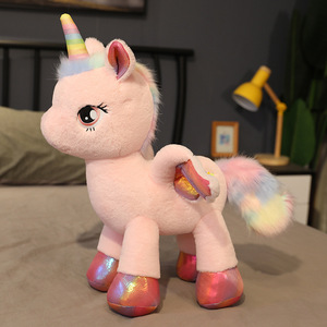 Kinqee unicorni personalizzati e arcobaleni giocattoli di peluche per regalo <span class=keywords><strong>cartone</strong></span> <span class=keywords><strong>animato</strong></span> unicorni e arcobaleni giocattolo di peluche - Product Image 2