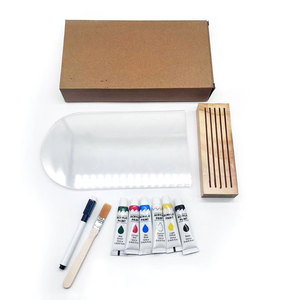 Transparent Handprint Photo <b>Frame</b> 4 Layer Oval Shape Digital <b>Printing</b> Home Decor Family Hand Painted Pigment Commemorative - Product Image 5