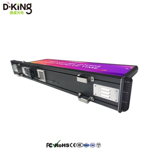 4G WiFi Full Color P2 LED Taxi Roof Billboard DKC-2 Double Sided Waterproof Car Display - Product Image 2