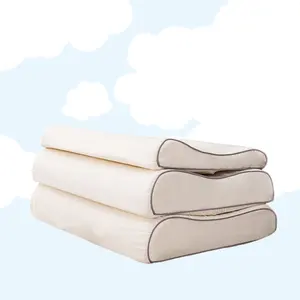 Оптовая Продажа Натуральная латексная подушка для новорожденных детская подушка для сна