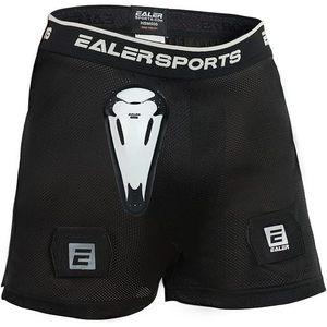 Short de hockey pour homme EALER HSM500 en maille avec protection anti-choc, séchage rapide, respirant, 100 % polyester - Product Image 3