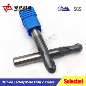 Fresa de doble filo CNC para trabajar la madera, fresa esférica, brocas de router esféricas - Product Image 2