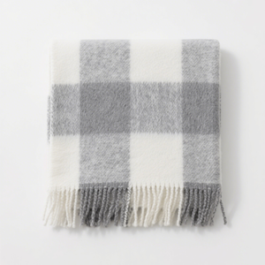 بطانية داهاي منسوجة من الكشميرات * + 2*10 بتشذيب مُهدب من نسيج الكشميشي للذكرى السنوية - Product Image 6