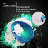 Pigmento Apex Vivid Pure Fine Super Chameleon, Polvo que Cambia de Color, Multichrome, para Diseños de Uñas Especializados, Arte en Resina de Lujo