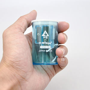 Sipa SS618 penjualan langsung pabrik Jepang pisau lubang ganda kapasitas besar untuk barang rautan pensil untuk penggunaan sekolah rumah dan kantor - Product Image 1