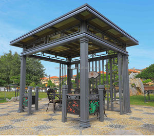 Pérgola de Metal de Tamaño Personalizado, Gazebo Moderno de Aluminio para Exteriores con Sistema Motorizado, para Uso en Piscinas y Jardines - Product Image 6