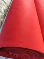 Polyester silicium organique imperméable rouge toile tente extérieure yourte tissu durable et respirant Chine production prix de gros