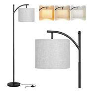 Chambre à coucher debout 1.60 lampadaire haut minimaliste coin Shevles lampe sur pied rétro décoration de la maison
