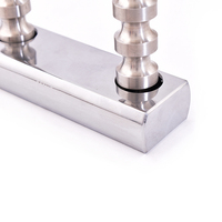 Nouvel arrivage Serrure de porte professionnelle en acier inoxydable Cadenas à cylindre en laiton de grande taille Paquet de couleur Nouvelle arrivée Serrure de porte de sécurité