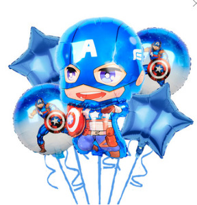 Set all'ingrosso <span class=keywords><strong>di</strong></span> <span class=keywords><strong>palloncini</strong></span> per Anime <span class=keywords><strong>di</strong></span> personaggi dei cartoni animati set <span class=keywords><strong>di</strong></span> Globos decorazione per festa <span class=keywords><strong>di</strong></span> compleanno Super eroe capitano Spider -Man - Product Image 5