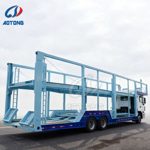 Remorques porte-voitures semi-remorques en acier haute performance de fabricant professionnel à vendre – <span class=keywords><strong>Remorque</strong></span> transporteur de voitures - Product Image 6