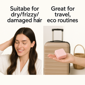 Balsamo solido olio di ricino Bar idratazione profonda con controllo crespo rafforza le radici per la lucentezza setosa - Product Image 5