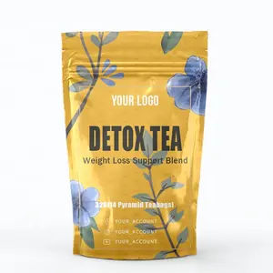 Фирменная тонкая мята Teatox 14 и 28 дней детоксикации очищающий чай для потери веса