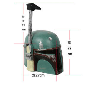 Máscaras de película Starswar, cascos mandalorianos de <span class=keywords><strong>Boba</strong></span> <span class=keywords><strong>Fett</strong></span>, guerreros negros y soldados blancos, máscaras de Tshubaka, tocado de látex, juguete de terror - Product Image 6