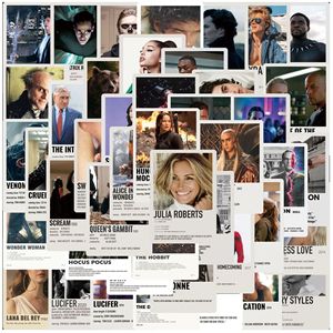 100 pièces américains et européens Cool populaires chanteurs acteurs classiques films affiches - Product Image 6