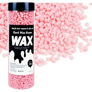 400g haricots de cire dure dépilatoire Film chaud <span class=keywords><strong>granule</strong></span> de cire enlevant Bikini visage cheveux jambes bras corps épilation haricot - Product Image 1