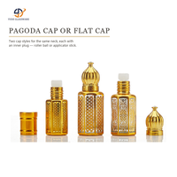Flacon en verre de 12 ml pour huiles essentielles, avec bouchon à vis et bouchon intérieur, idéal pour les programmes d'emballage d'aromathérapie – Vente directe usine