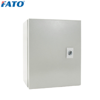 Boîtier Électrique Extérieur Étanche en Tôle d'Acier Inoxydable, Boîte de Jonction pour Compteur, Boîte Métallique de Distribution et de Contrôle